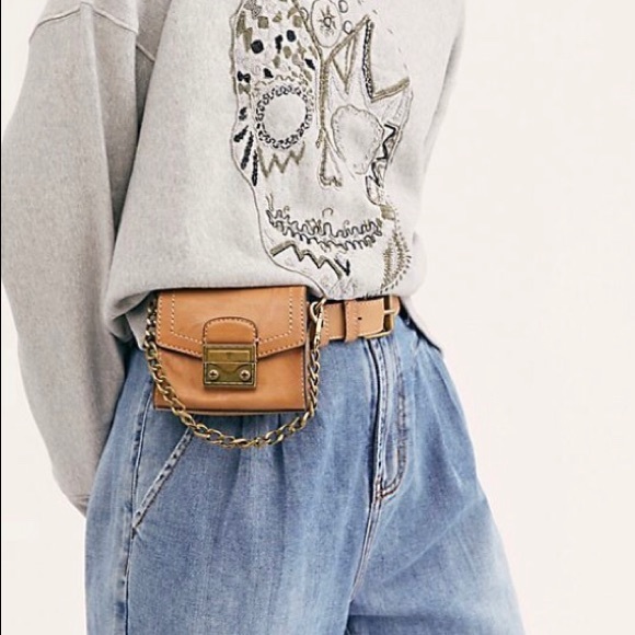 Frye Handbags - NWT FRYE | Ella Belt Bag Beige